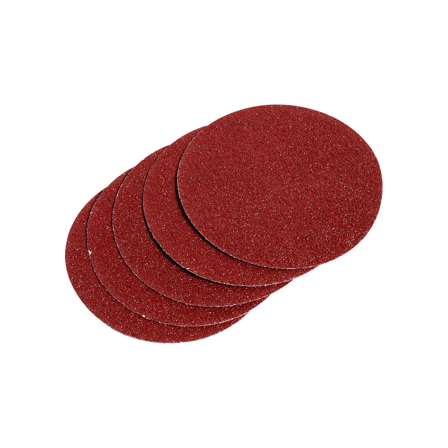 LUX-TOOLS Brusný kotouč bez otvorů K80, pr. 125 mm, 5 ks