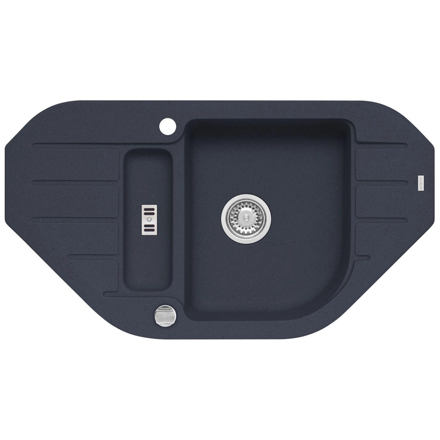 Alveus Granitový dřez Niagara 60, twilight, 90 x 50 cm