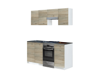 Black&White Style Kuchyňská sestava Lina 180 cm