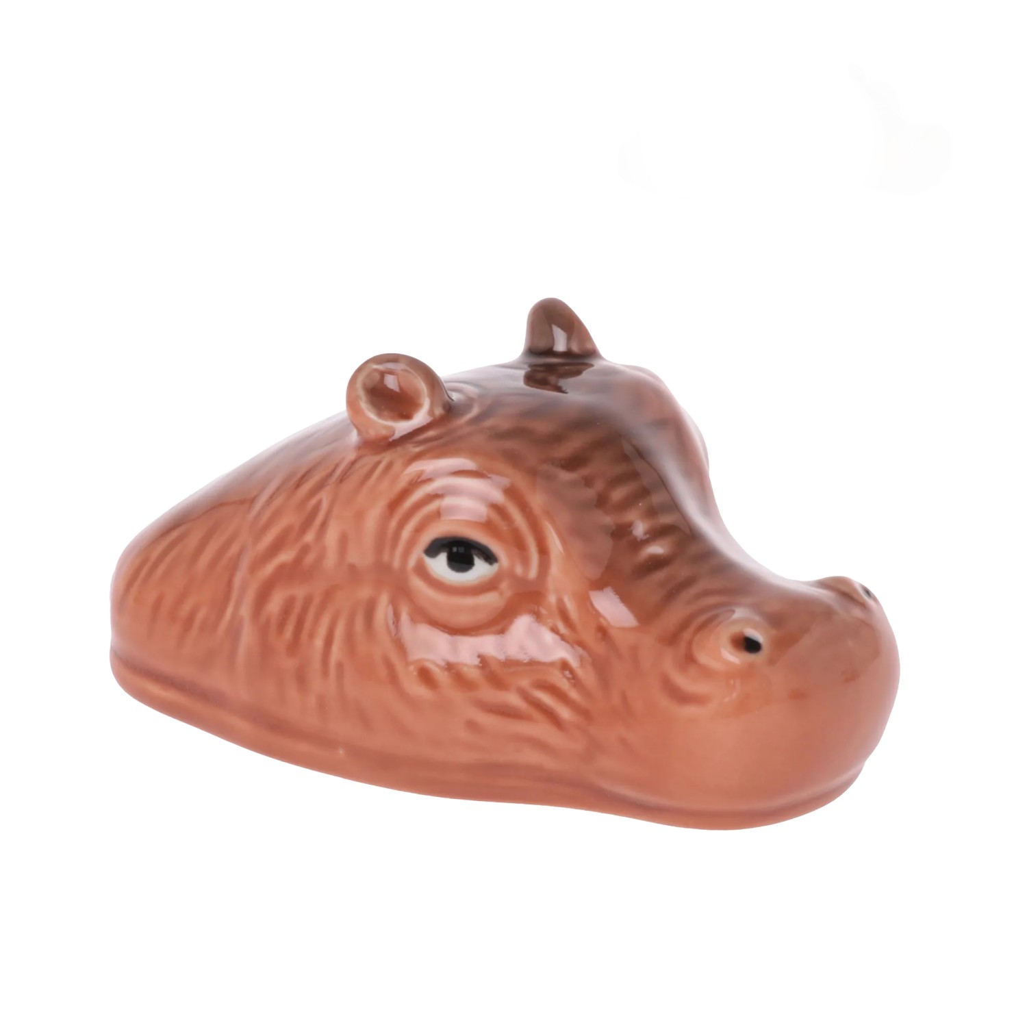 DRAGIMEX Plavoucí hroch z porcelánu 11,5 x 6,5 x 6 cm, 1 ks