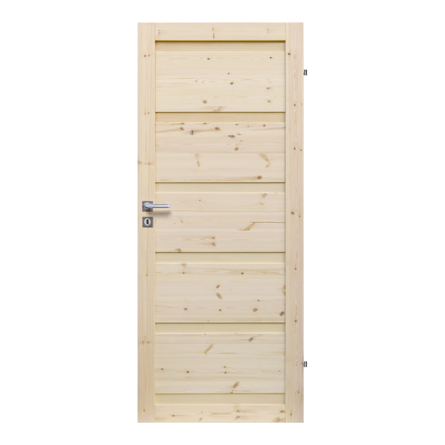 RADEX Falcové interiérové dveře ETNA plné, borové dřevo, 80 P