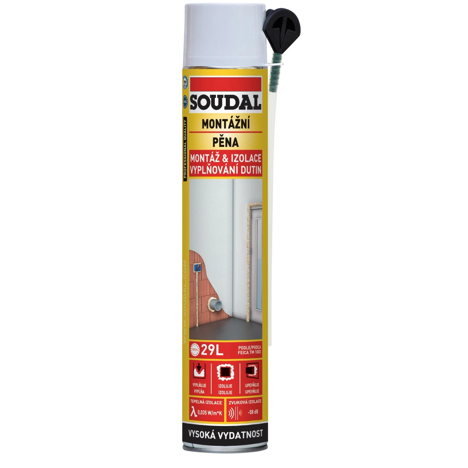 Soudal Montážní pěna 300 ml