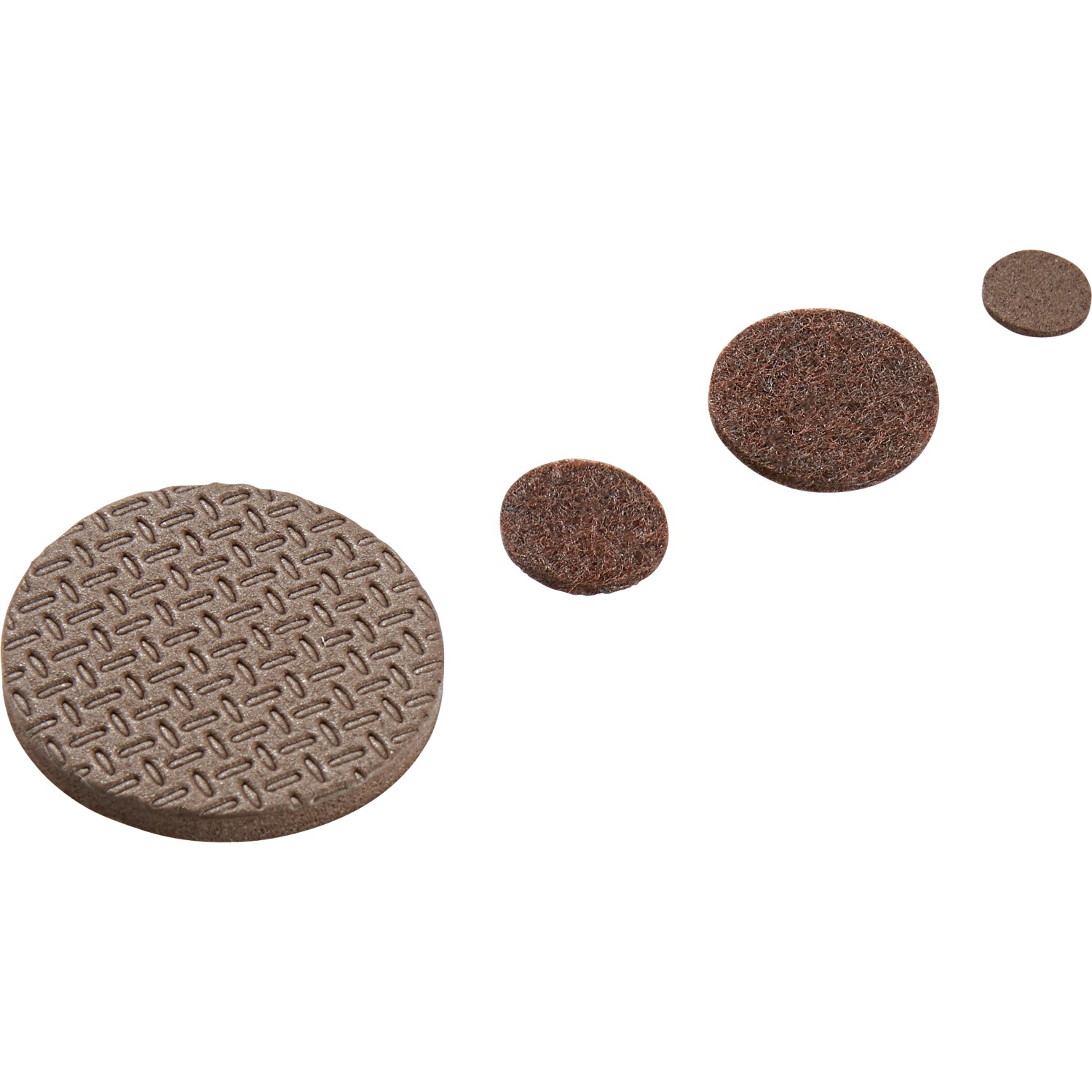 Sada plstěných podložek 131dílná hnědá