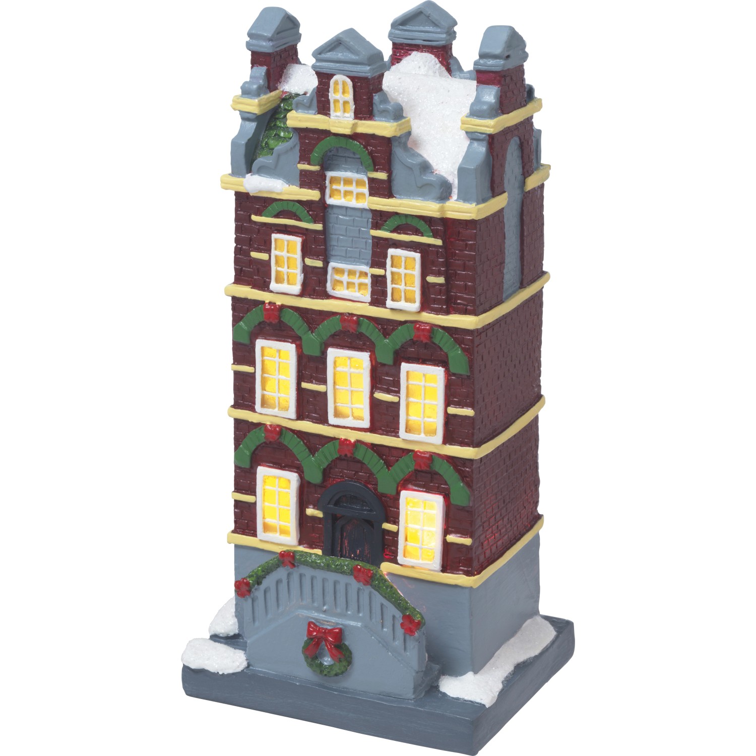 LED vánoční dekorace chaloupka různé druhy 1x LED teplá bílá, 8,8 x 7,2 x 18,1cm