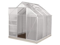 Vitavia Skleník Venus 3800 HKP 4 mm, hliník, 195 x 195 cm, , 3,8 m2 vč. základny