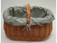 Košík na nákupy s výstelkou 46 x 32 x 23 cm