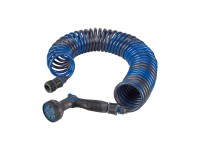 LUX-TOOLS Sada zahradní sprchy se spirálovou hadicí, 5 proudů