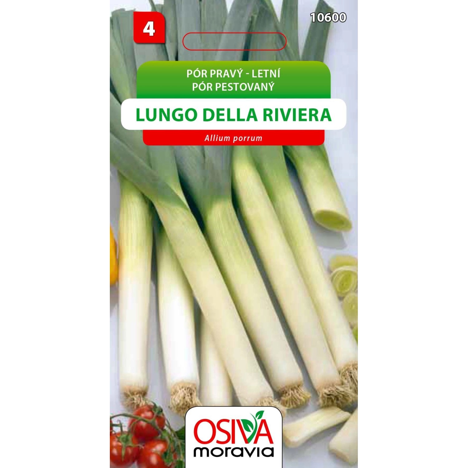 Semínka Pór pravý letní Lungo Della Riviera (Allium porrum)