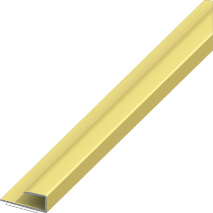 Lemovací profil parket samolepicí, mosazný, 9 mm x 1 m