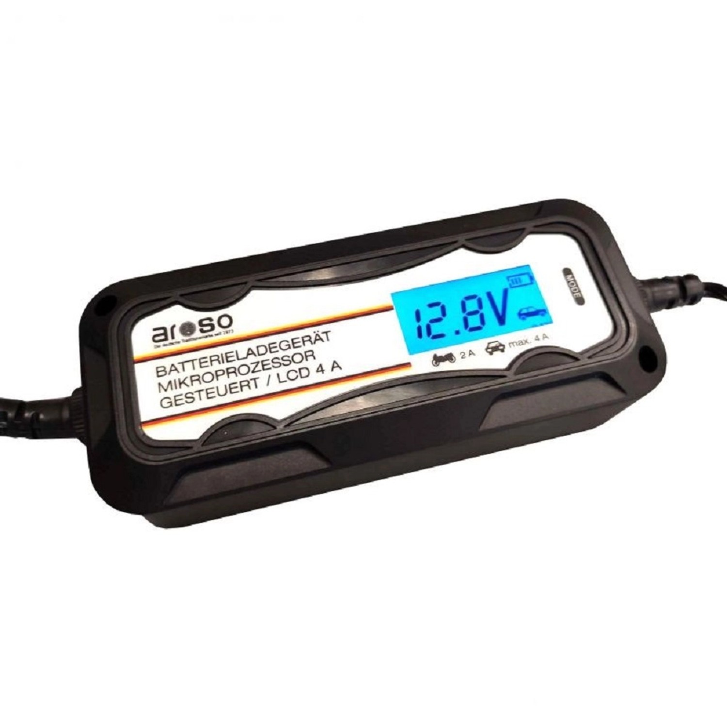 Aroso Nabíječka autobaterií řízená mikroprocesorem Pb/gel 6V/2A 12V/2A/4A