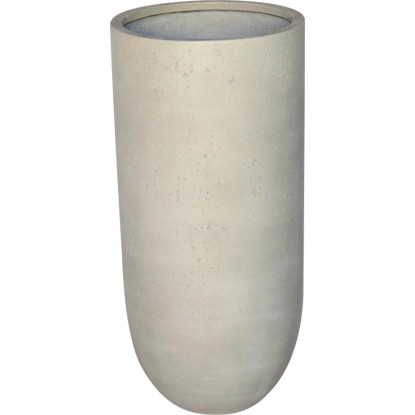 Květináč průměr 27 cm x 57 cm šedý