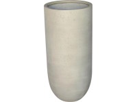 Květináč průměr 27 cm x 57 cm šedý