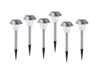 CMI LED solární svítidlo s bodcem 6dílná sada