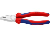 Knipex Kombinované kleště, chromované, vícesložkové návleky, 180 mm