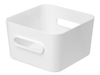 SmartStore Úložný box Compact Square M bílý 20 x 20 x 12 cm, 3,6 l