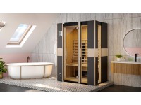 Weka Infračervená kabina Mila 2 s 5 tyčovými zářiči (Š x H) 137 x 100 cm