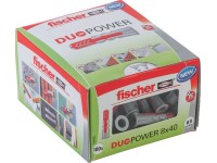 Fischer Hmoždinka DuoPower 8 x 40 LD, 100 ks