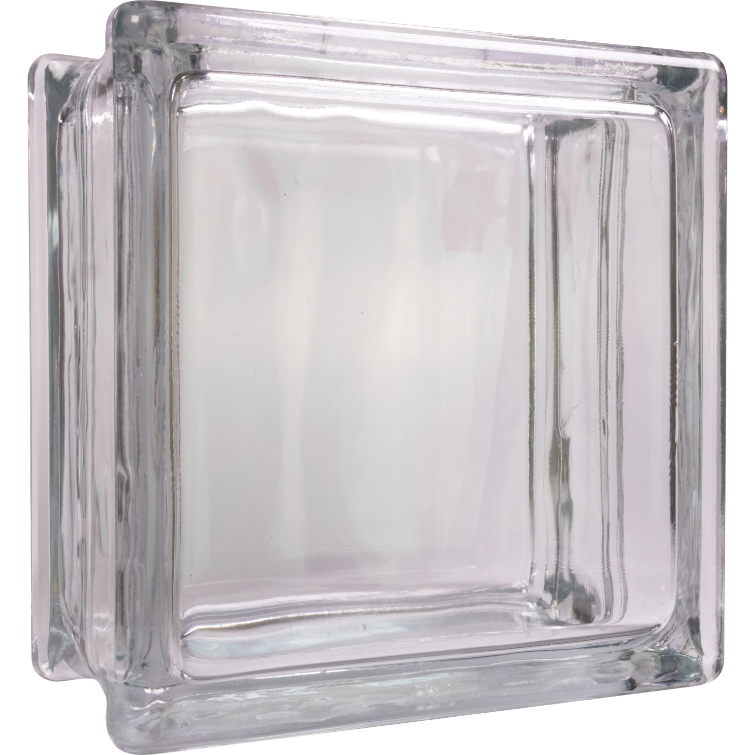 Fuchs Design Deko luxfera Clear View lesklá, čirá, 14,5 x 14,5 x 8 cm