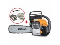 Riwall PRO Řetězová pila s benzinovým motorem RPCS 5140 SET