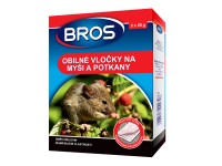 BROS Obilné vločky na myši a potkany rodenticid 5 x 20 g