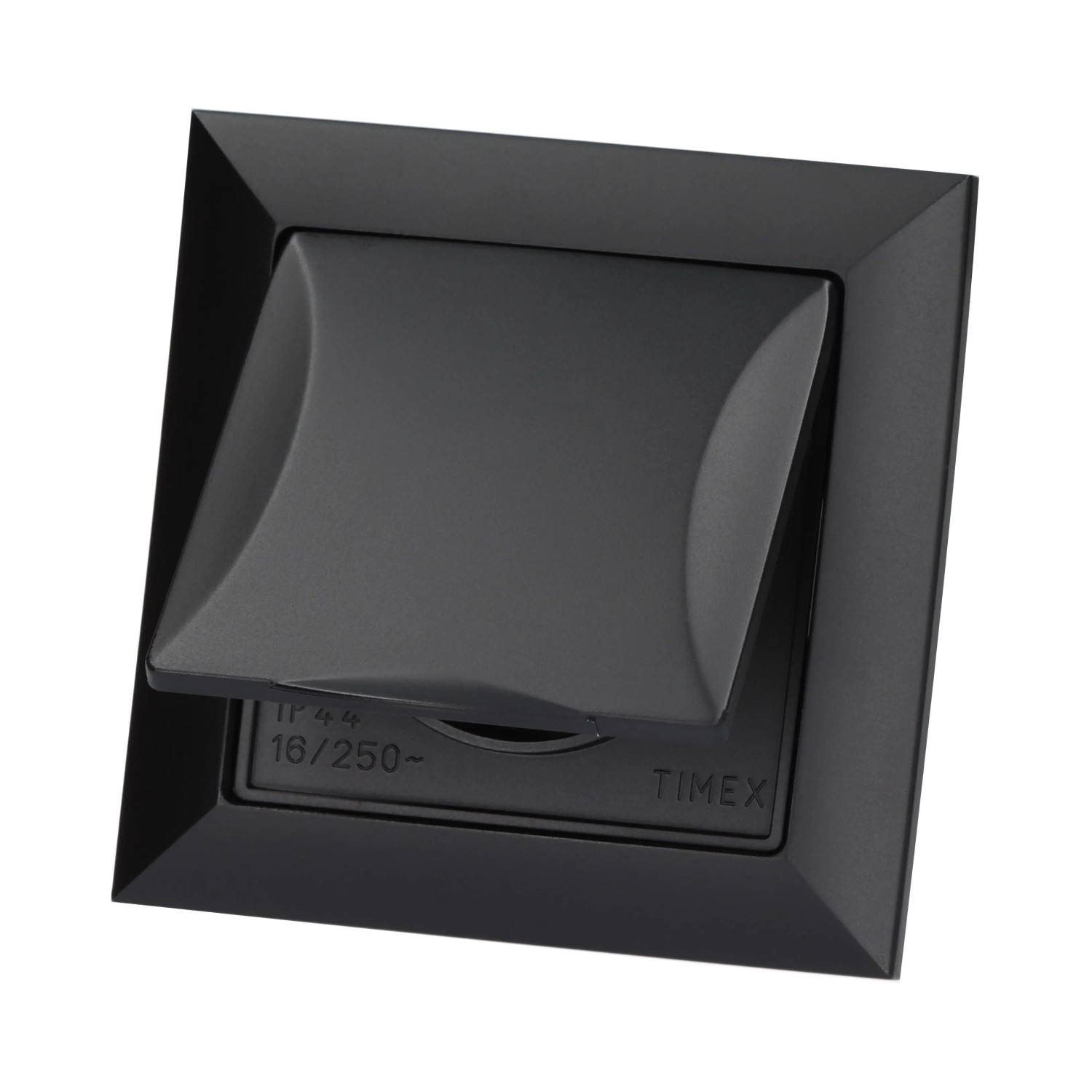 Zásuvka vodotěsná Pola, černá