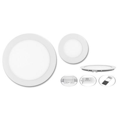 Ecolite LED vestavné svítidlo LADA pr. 120 mm