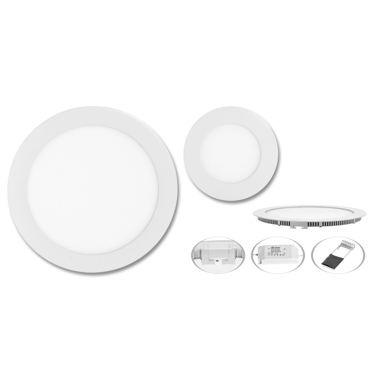 Ecolite LED vestavné svítidlo LADA pr. 175 mm