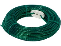 Šňůra na prádlo z PVC s ocelovým jádrem 3 mm x 30 m