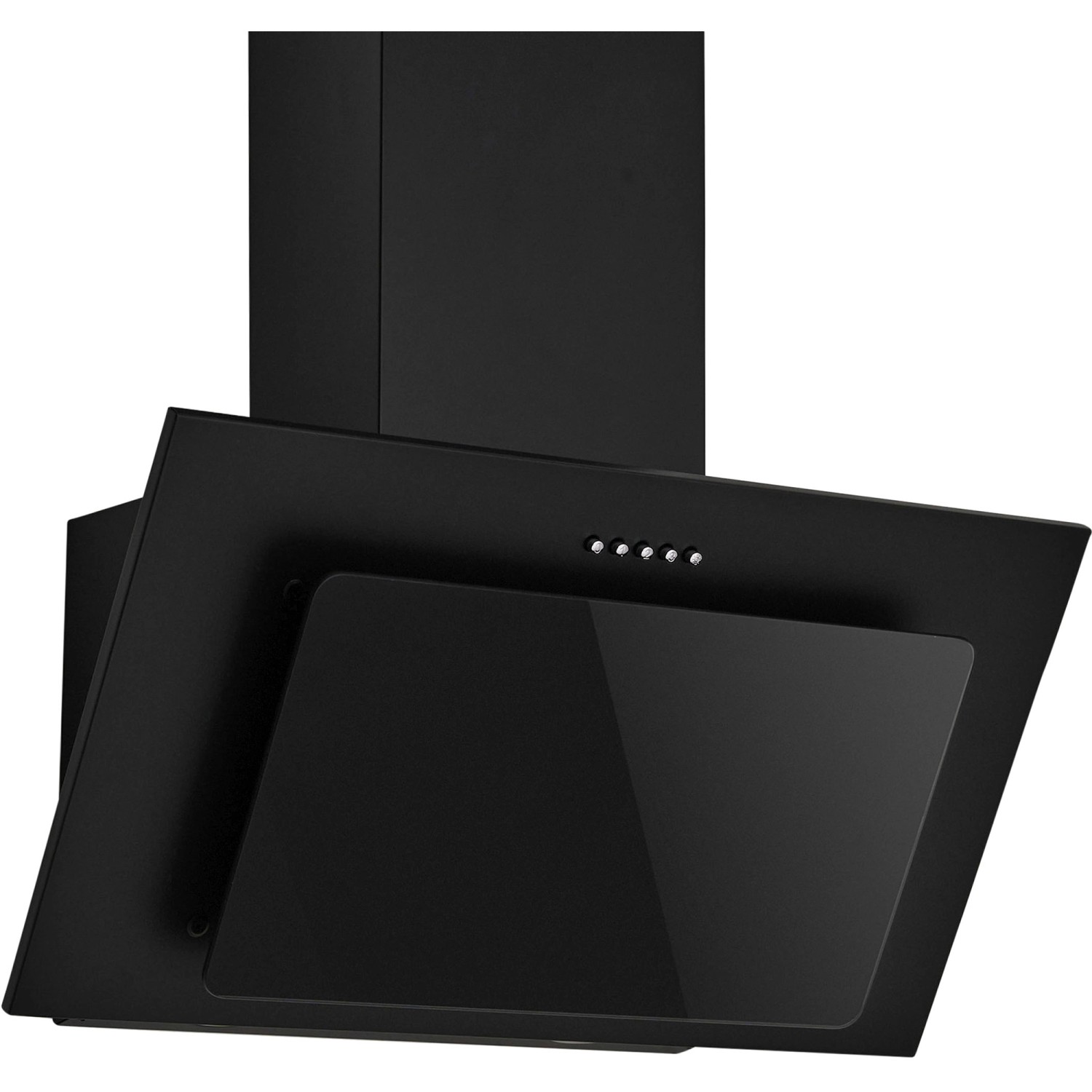 Respekta Šikmá digestoř Kala CH33060SB, černá, 68,1-101,1 x 59,5 x 29 cm