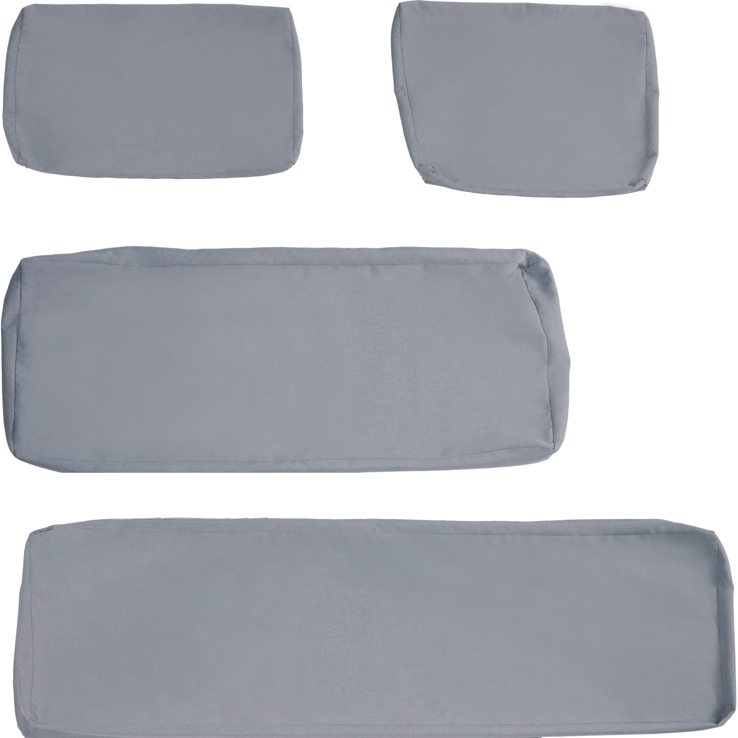 OBI Náhradní sada potahů na polstry pro rohovou sestavu Calora, šedá, 4dílná