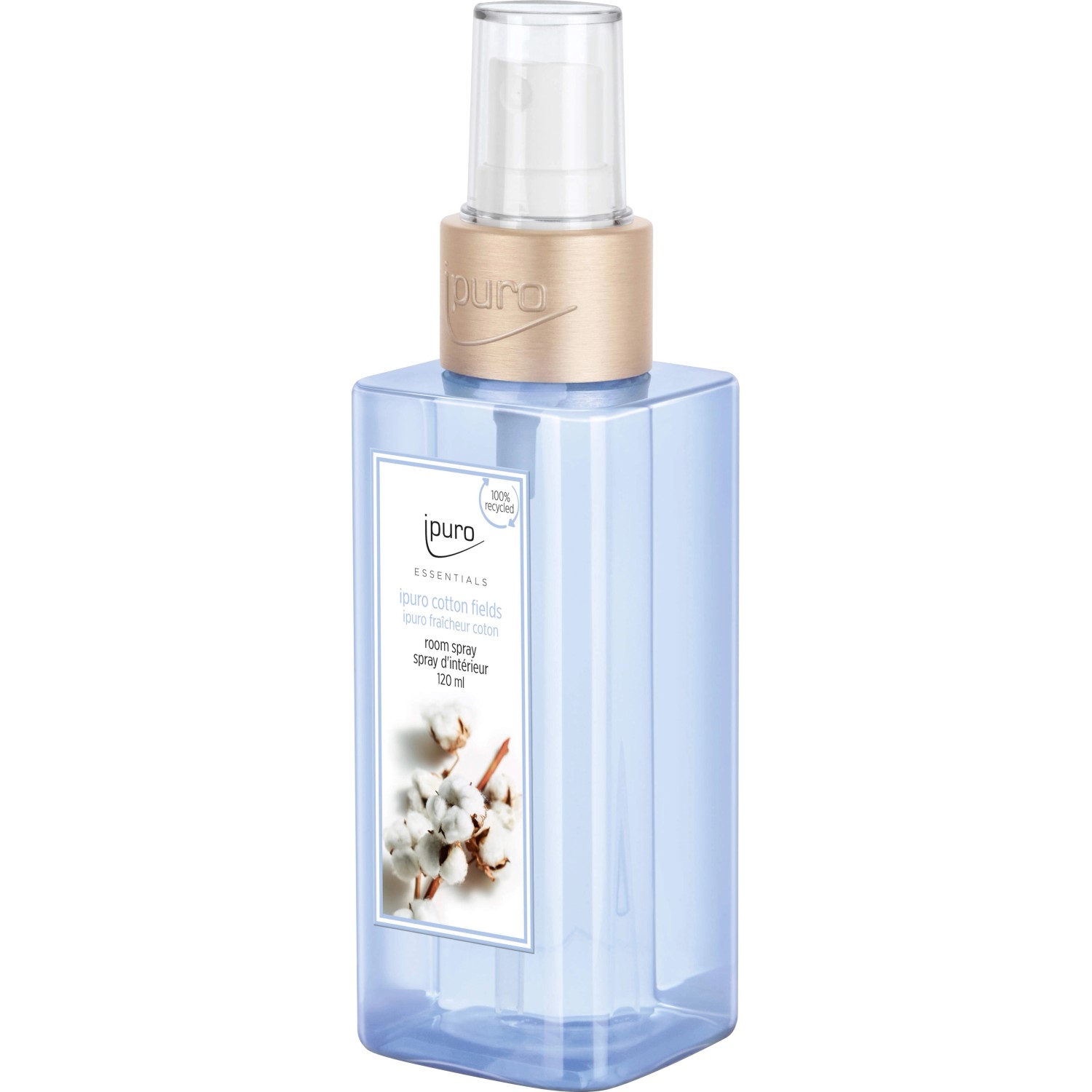 ipuro Essentials Cotton Fields bytový sprej 120 ml