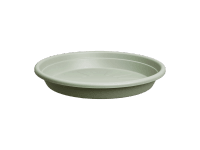 Elho Univerzální miska pod květináč Round, tymiánová zelená, pr. 25 x 4 cm