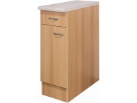 Flex-Well Kuchyňská skříňka Nano spodní, zásuvky + dvířka, 30 x 85 x 57,1 cm