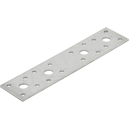 Plochý spojovací úhelník pozinkovaný 180 mm x 40 mm, 10 ks