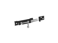 Domax Zástrč s kulatým jezdcem úzká WOS 70, černá duplex, 70 x 10 mm
