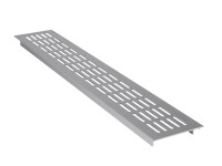 OBI Mřížka z lehkého kovu hliníková, stříbrná, 480 x 80 mm