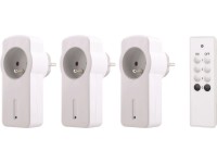 Sada rádiových spínačů do interiéru, max. 2300W, 433,92MHz, dosah max. 30m