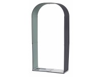 Floraworld Přístřešek na dříví s obloukem 103 cm x 40 cm x 200 cm