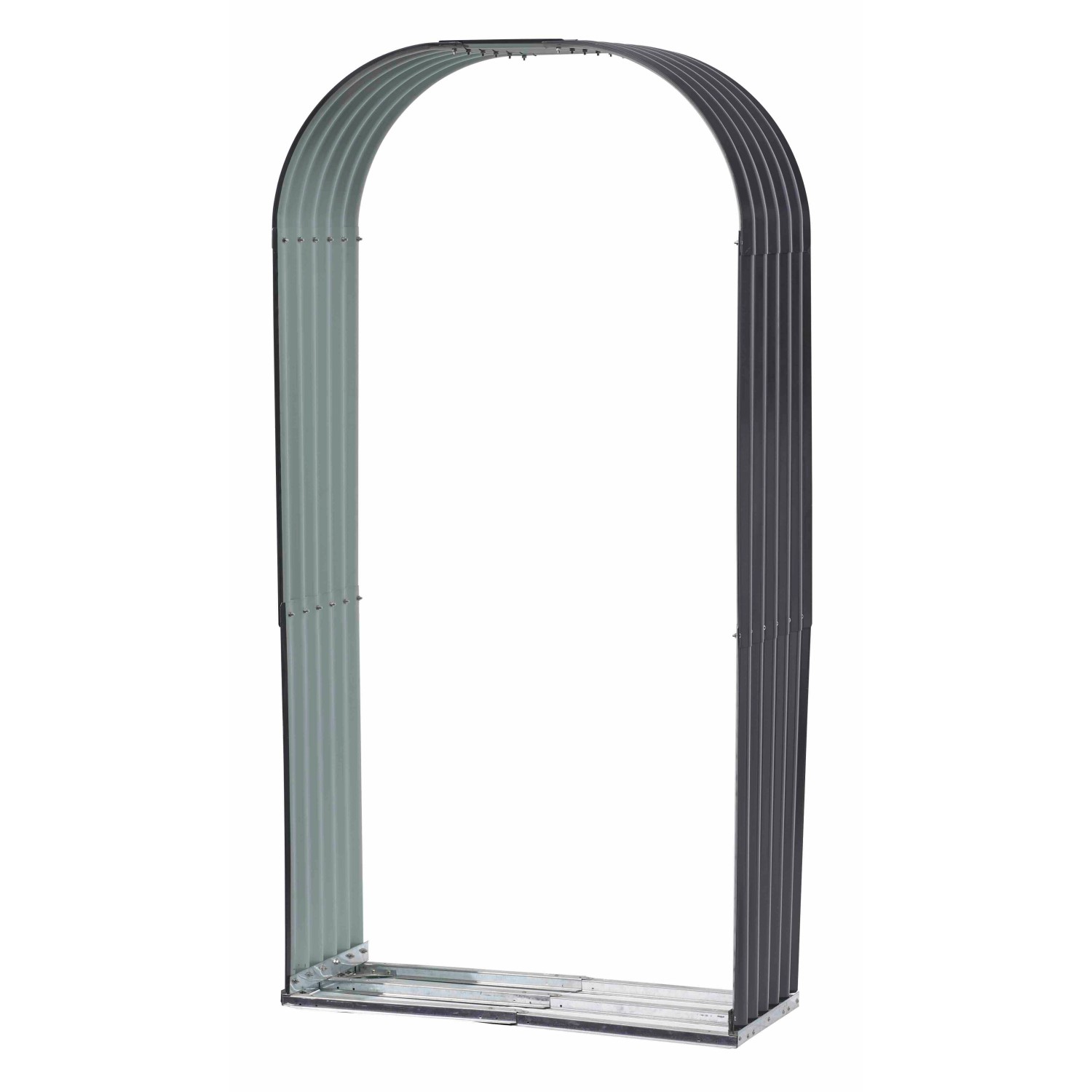 Floraworld Přístřešek na dříví s obloukem 103 cm x 40 cm x 200 cm