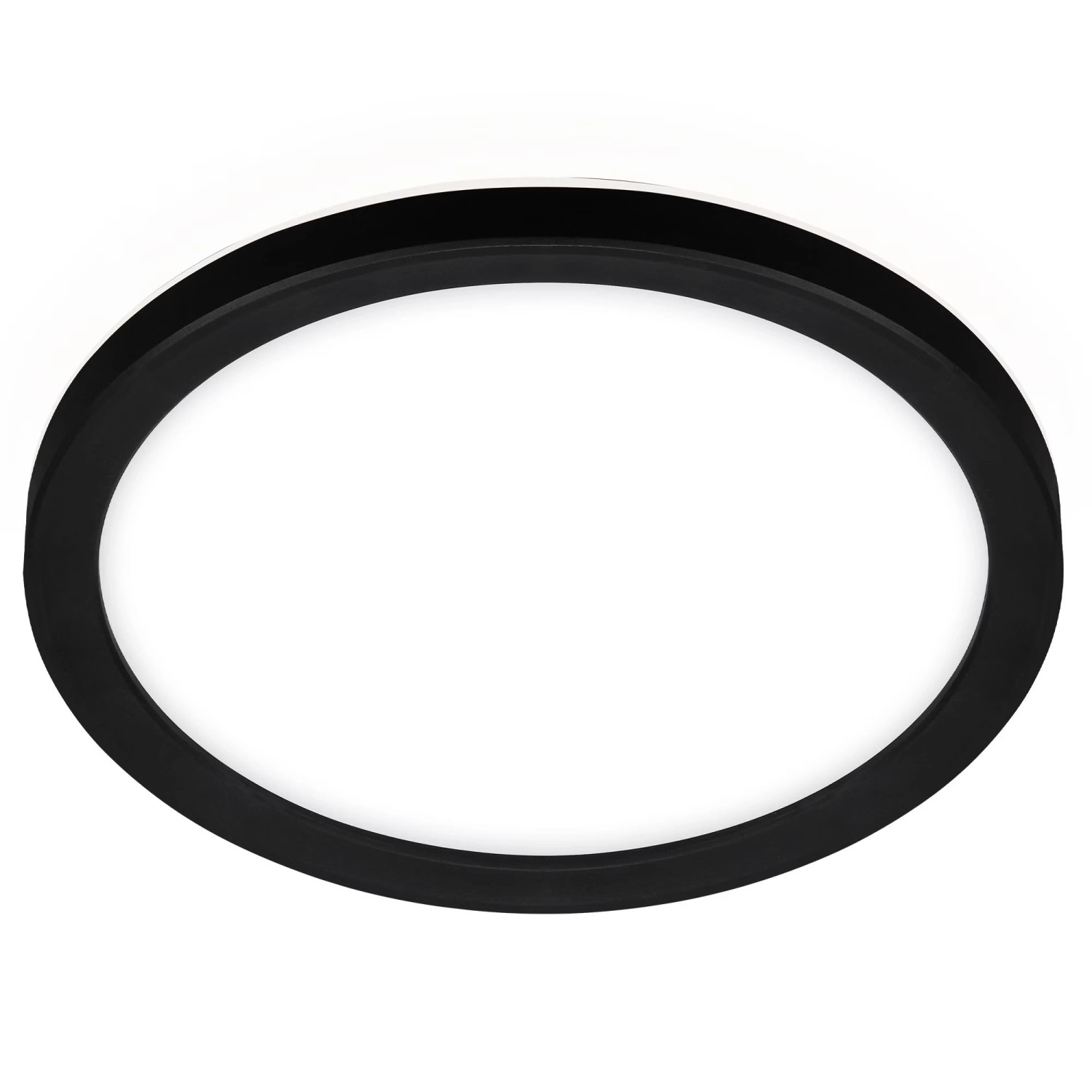 Briloner LED stropní svítidlo Slim černé 12W 1400lm 4000K pr. 19 x 2,8 cm