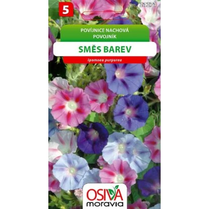 Semínka Povíjnice nachová povojník směs barev (Ipomoea purpurea)