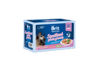 Brit Kapsička pro kočky Premium Cat Delicate Fillets Sterilised 1020 g (12x85 g) Brit Kapsička pro kočky Premium Cat Delicate Fillets Sterilised 1020 g (12x85 g)
