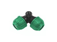 Irritec Koleno s odbočkou Connecto s vnitřním závitem 25x25x1/2