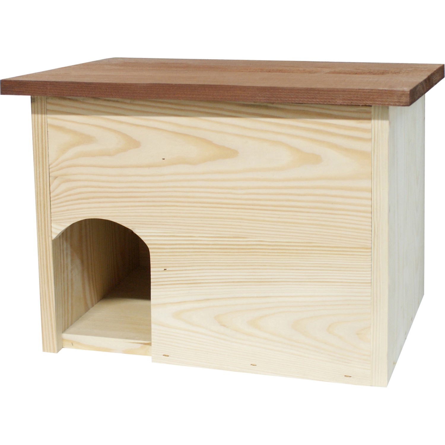 Dřevěný domeček pro ježky 38 x 28 x 28 cm