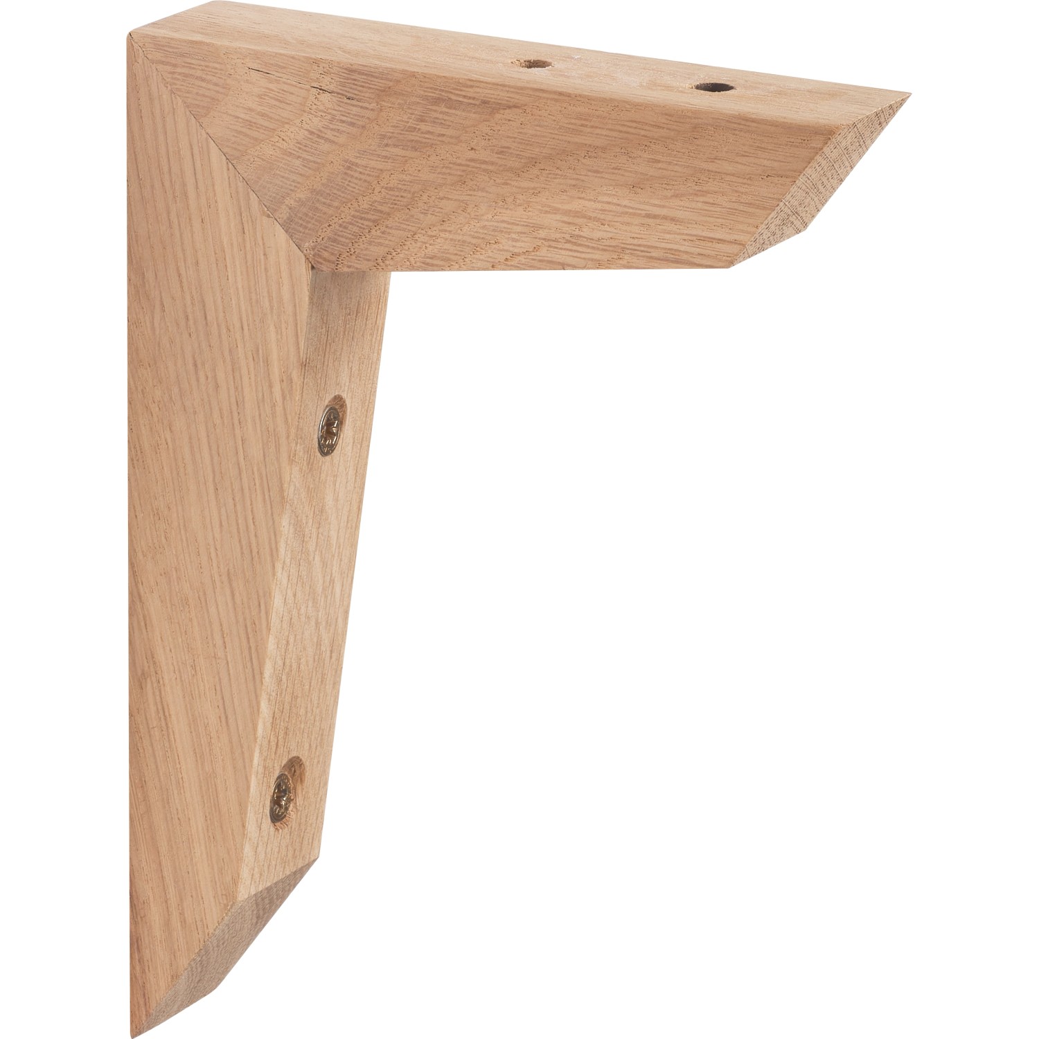 Dřevěná konzola dub 17,5 x 12,5 cm