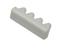 Gardinia Koncovka pro jednodrážkovou záclonovou kolejničku, bílá, 2 ks