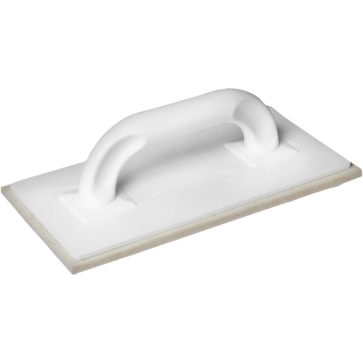 Den Braven Hladítko plastové s bílou plstí 22 x 13 cm