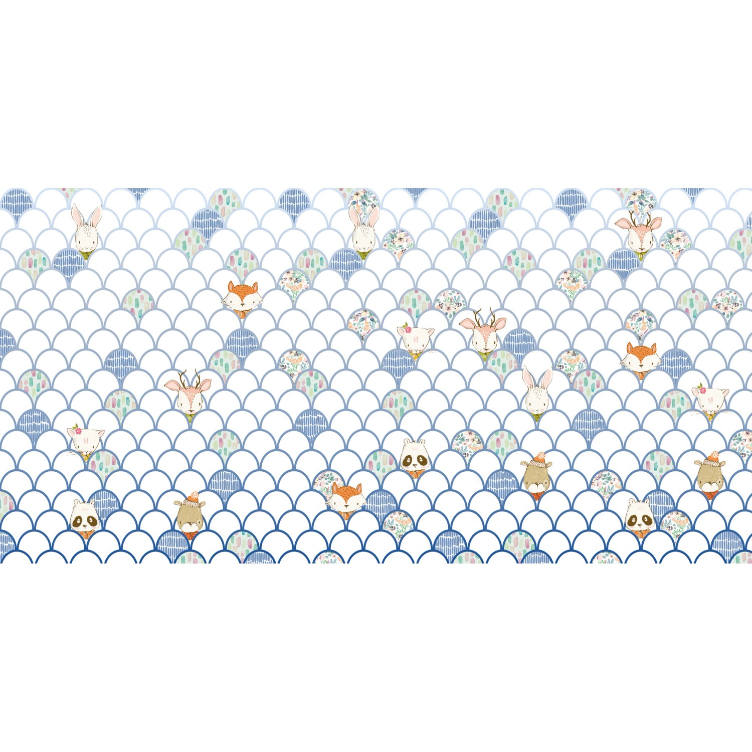 Komar Vliesová fototapeta Shelly White 500 x 250 cm