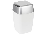 Spirella Odpadkový koš Retro plast bílý