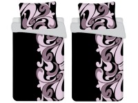 Jerry Fabrics Povlečení polybavlna Tatoo černá, 70x90 cm + 140x200 cm, 2+2 ks Jerry Fabrics Povlečení polybavlna Tatoo černá, 70x90 cm + 140x200 cm, 2+2 ks